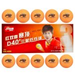10 PELOTITAS DE PING PONG DHS 40+3 ESTRELLAS