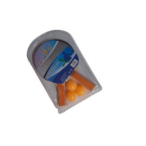 Set De 2 Paletas Con 3 Pelotitas Naranjas