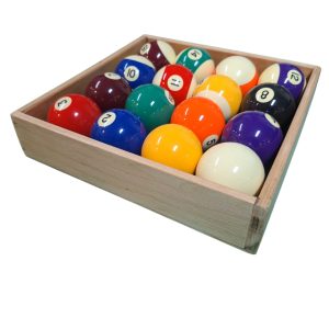 Caja para bolas de pool